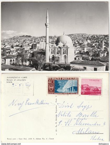 IZMIR - TURCHIA - TURKEY - MOSQUE OF SALEPCIOGLU - VIAGG. 1960 -79083