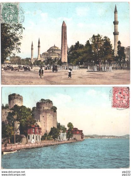 Turchia 2 Postal Card Costantinopoli 1911