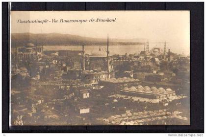 Europe - Turquie - Constantinople - Vue Panoramique de Stamboul