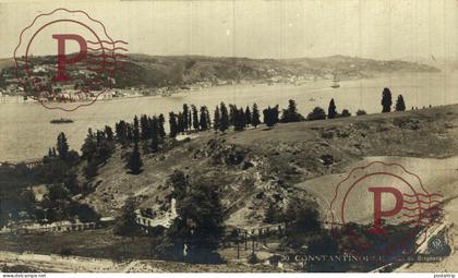 TURQUIA. TURQUIE. CONSTANTINOPLE. BOSPHORE. RPPC.