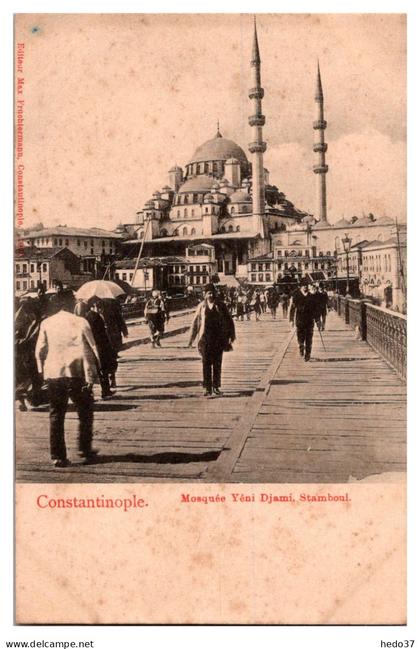 Turquie - Constantinople - Mosquée Yéni Djami