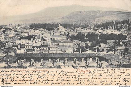 CPA / TURQUIE / SMYRNE / VUE D'ENSEMBLE DU QUARTIER ARMENIEN