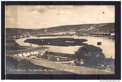 Europe - Turquie - Constantinople - Vue Générale des Eaux-Douces d'Europe