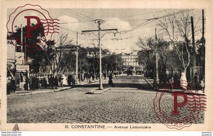 TURQUIA. TURQUIE. CONSTANTINE / AVENUE LAMORICIERE