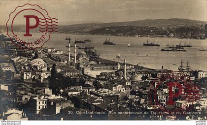 TURQUIA. TURQUIE. CONSTANTINOPLE. PANORAMIQUE.