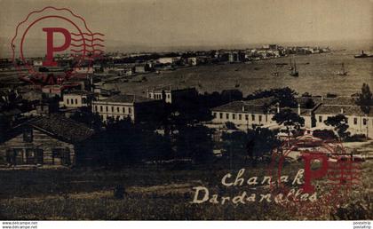 TURQUIA. TURQUIE. RPPC. CHANAK. DARDANELLES.