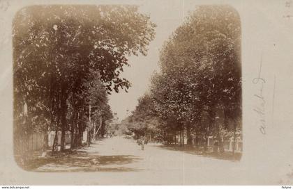 ashkhabad - carte photo - avenue rue de la ville - turkménistan - russie russia