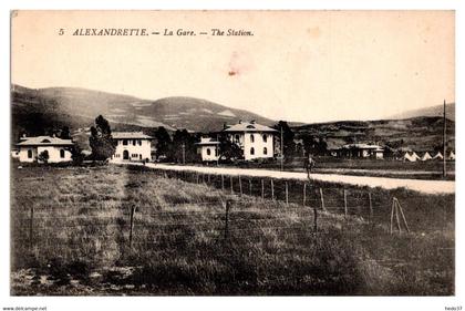 Turquie - Alexandrette - La Gare