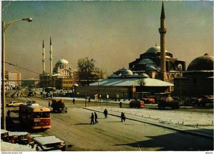 CPM AK Istanbul Tophane Square in winter time TURKEY (1403367)