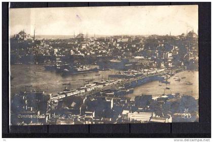 Europe - Turquie - Constantinople - Pont de Galata