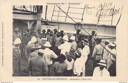 Vanuatu - Arrestation d'une tribu - Campagne du Kersaint - Ed. G. de Béchade 26