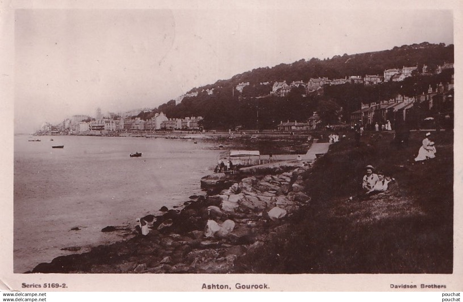 U6- ASHTON - GOUROCK - DAVIDSON BROTHERS  - EN 1911 - ( 2 SCANS )