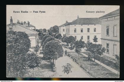 RAWA RUSKA  KOSZARY PIECHOTY   2 SCANS