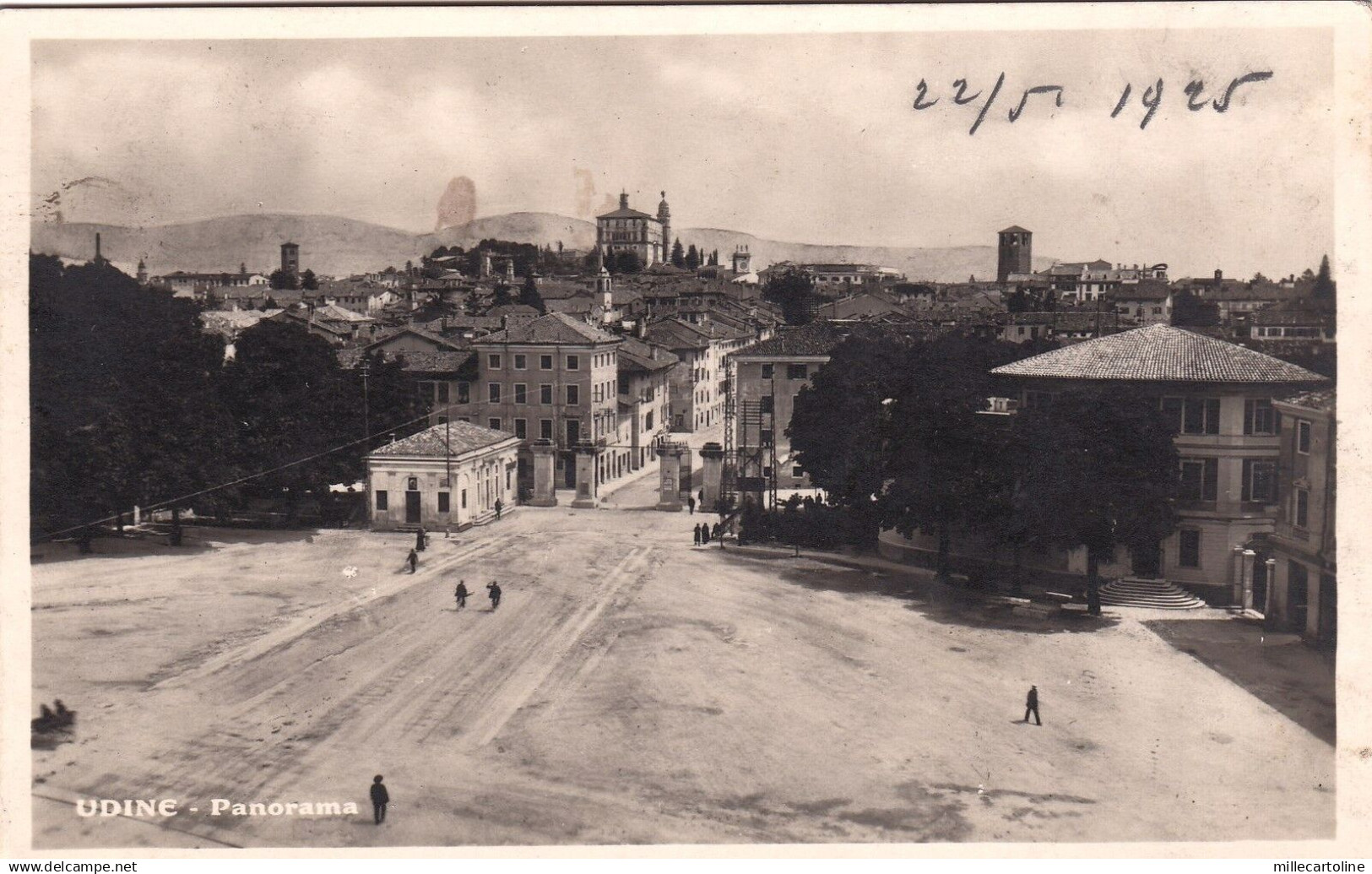 #UDINE: PANORAMA - fotocartolina