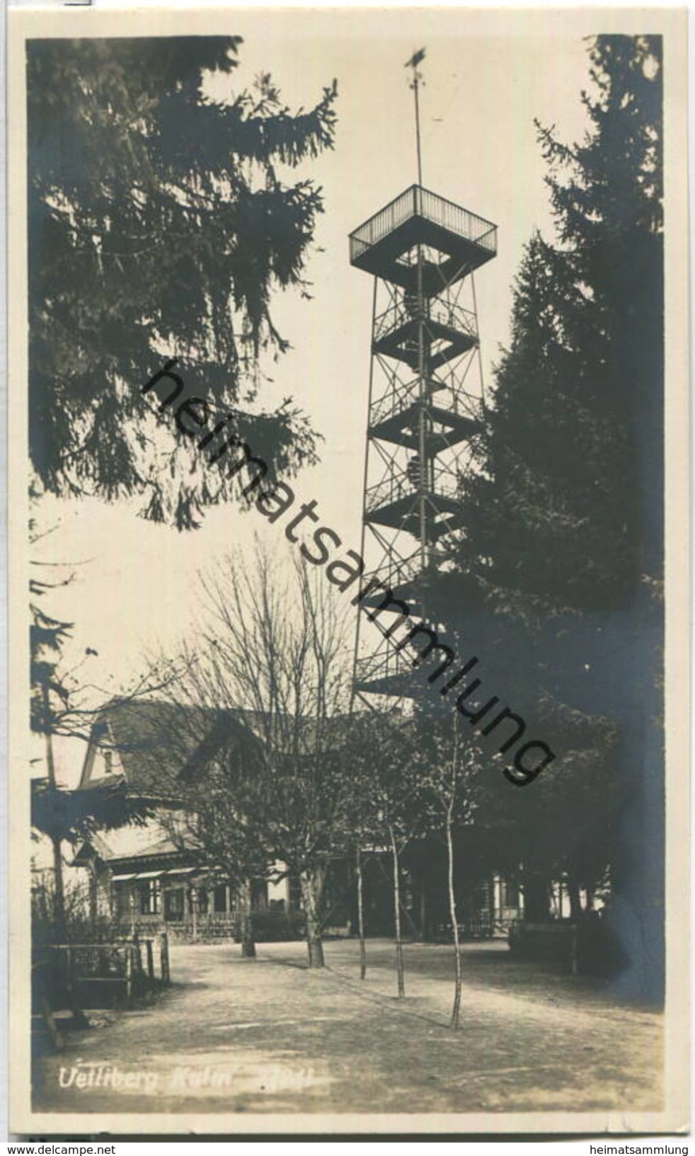 Uetliberg - Kulm - Foto-Ansichtskarte - Verlag Gebr. Wehrli Kilchberg