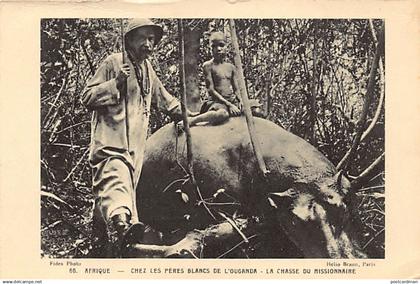 Uganda - Among the White Fathers of Uganda, the missionary hunting the hippopotamus - Publ. Propagation de la Foi 66