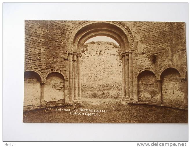 UK -  Shropshire - Norman Chapel -  Ludlow Castle  VF  D51686