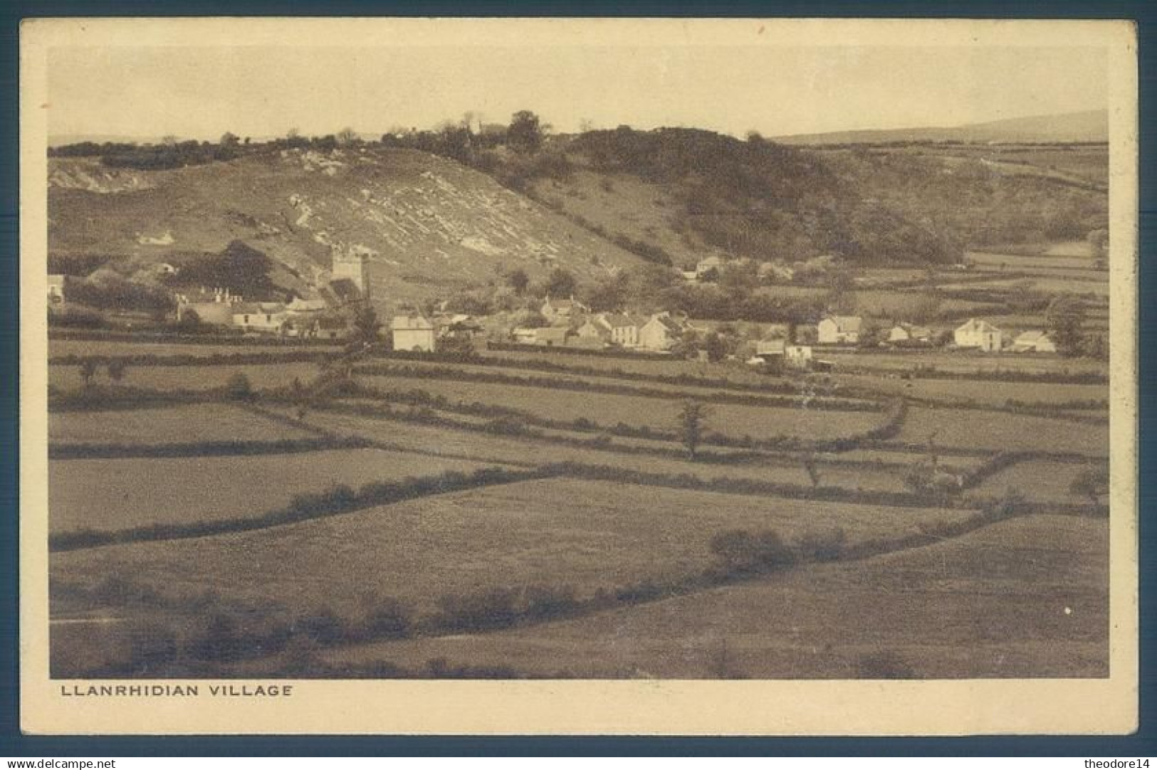 UK Wales LLANRHIDIAN Village Glamorgan