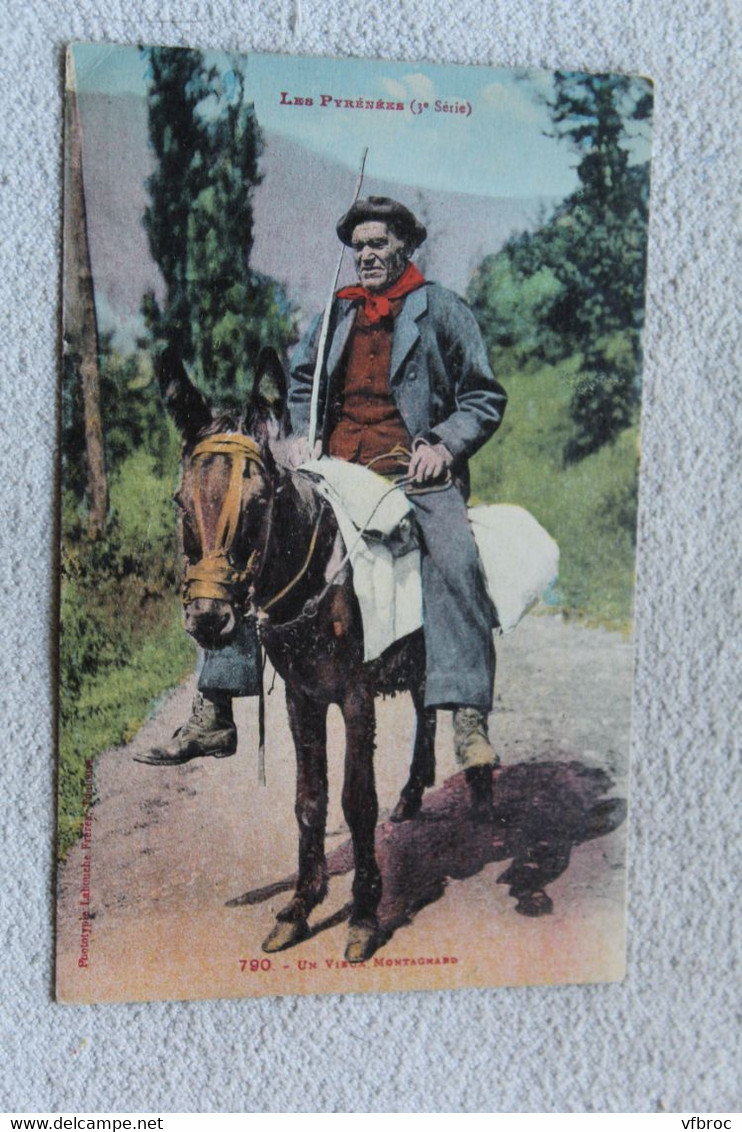 un vieux montagnard, Hautes Pyrénées 65