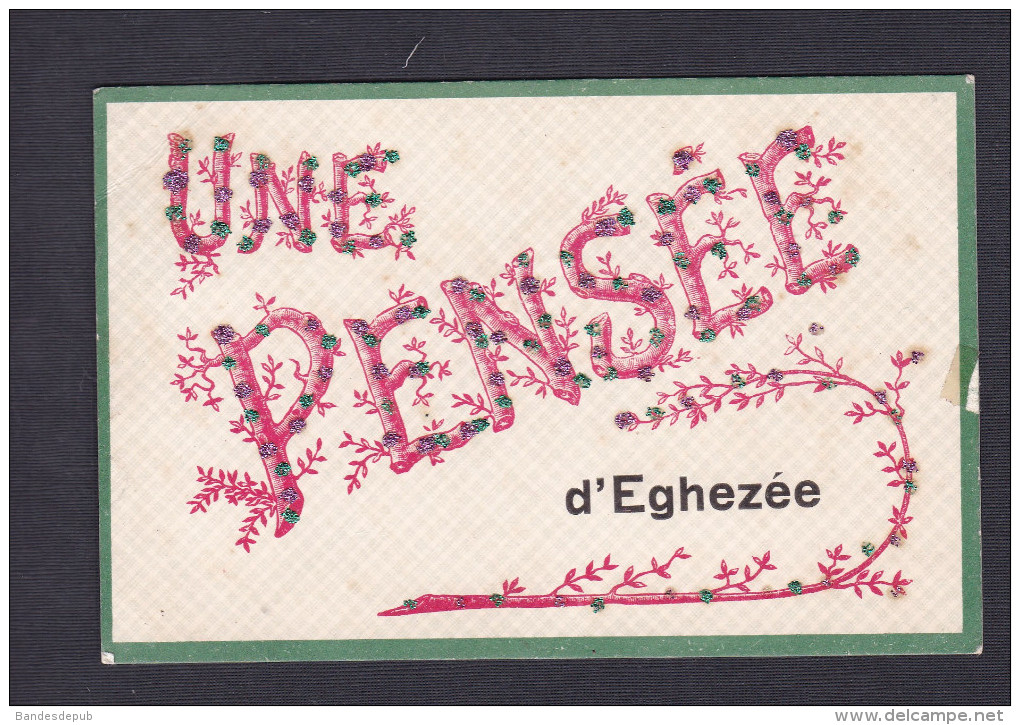 Une pensee d' Eghezee ( paillettes )