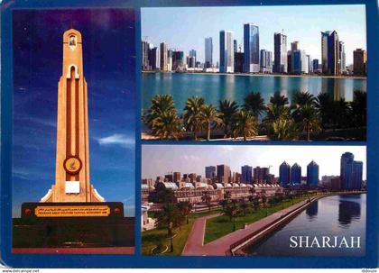 Emirats Arabes Unis - Sharjah - Multivues - immeubles - architecture - CPM - Carte Neuve - Voir Scans Recto-Verso