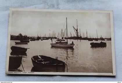 town regatta, West Mersea, Angleterre