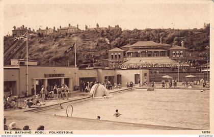 England - FOLKESTONE - The Bathing Pool