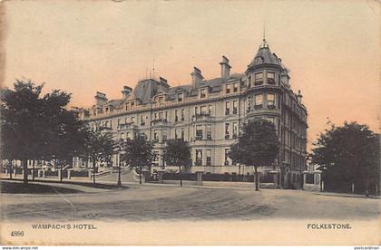 England - Kent - FOLKESTONE Wampach's Hotel