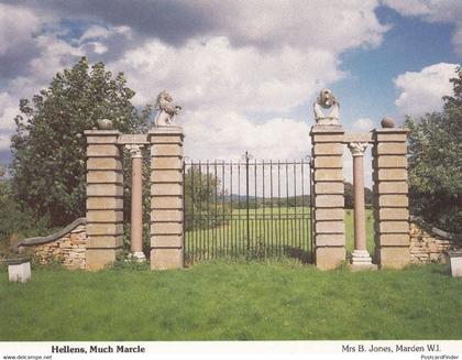 Hellens Much Marcle Herefordshire Real Photo Postcard