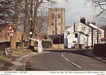 Goosnargh Village Lancashire Vintage Postcard