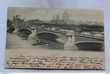 London, blackfriars bridge, Angleterre