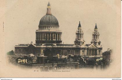 PC05788 Londres. St. Pauls Cathedrale. London