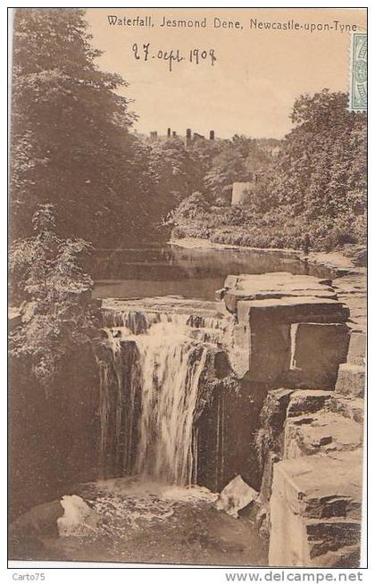 Royaume-Uni - Newcastle upon Tyne - Jesmond Dene - Waterfall