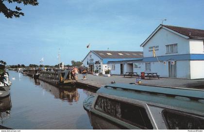 Venetian Marina Village Shropshire Canal Postcard