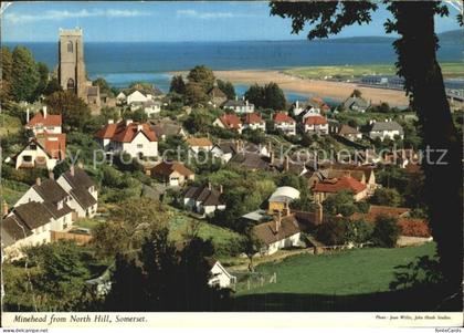 72608438 Minehead West Somerset From North Hill Somerset