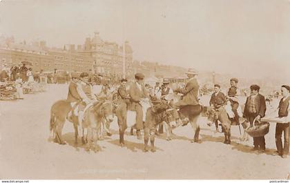 England - WEYMOUTH (Dorset) Donkeys - REAL PHOTO