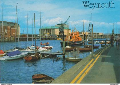 UK WEYMOUTH ca. 1970, superb mint postcard WEYMOUTH, Harbour (J. Salmon)