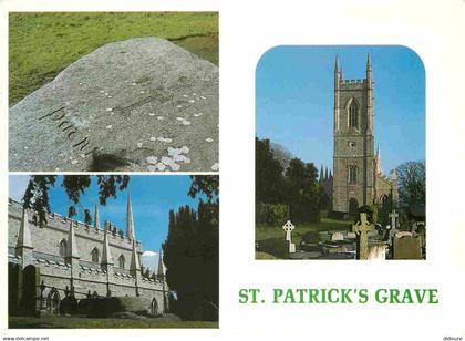 Irlande du Nord - Down - St Patrick 's Grave - Multivues - CPM - Carte Neuve - Voir Scans Recto-Verso