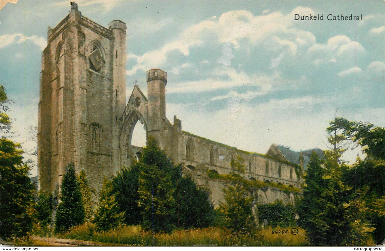 United Kingdom Scotland Dunkeld cathedral