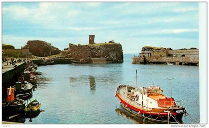 Royaume-Uni - Ecosse - East Lothian - Lifeboat and Harbour , Dunbar - Bateaux - Semi moderne petit format - état