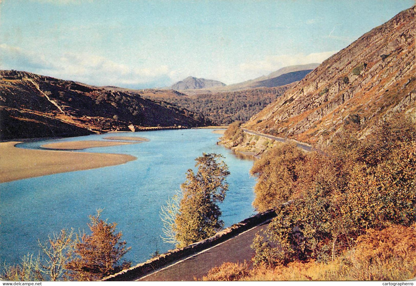 United Kingdom Wales Merionethshire in the vale of Ffestiniog