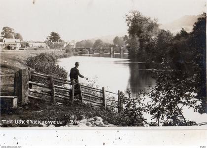 THE USK CRICKHOWELL BREC (CARTE PHOTO )