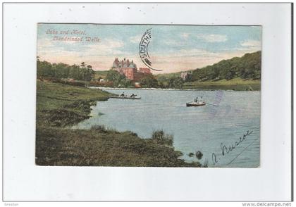 LLANDRINDOD WELLS LAKE AND HOTEL 1907