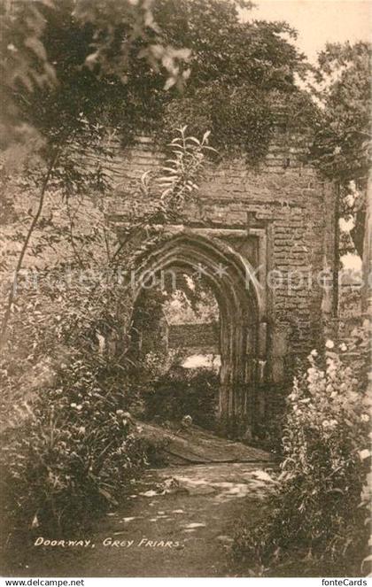 43004934 Leicester United Kingdom Greyfriars Doorway Leicester