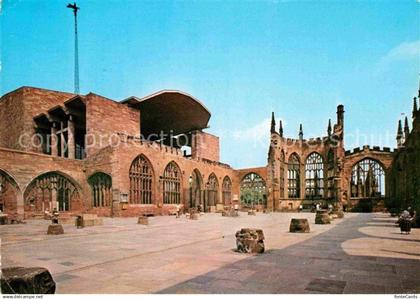 72739001 Coventry Coventry Cathedral the old and the new