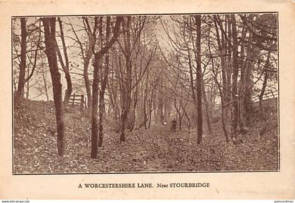 England - Worcs - A WORCESTERSHIRE LANE near Stourbridge