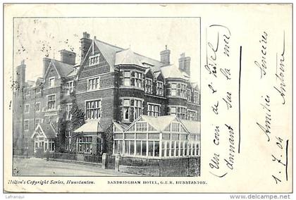 pays divers - royaume uni -ref C412- sandringham hotel -hunstanton  - carte bon etat - postcard in good condition  -