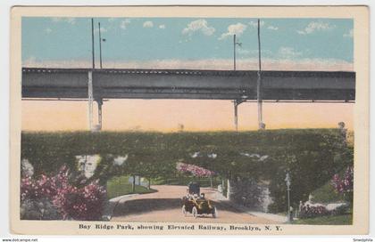 Brooklyn - Bay Ridge Park, Showing Elevated Railway