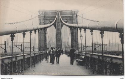 BROOKLYN THE GREAT CABLES ON BROOKLYN BRIDGE