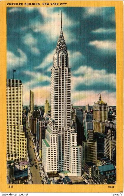 CPA AK Chrysler Building NEW YORK CITY USA (769894)